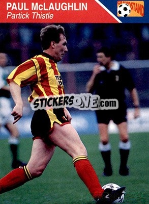Cromo Paul McLaughlin - Footballers 1993-1994 - Grandstand