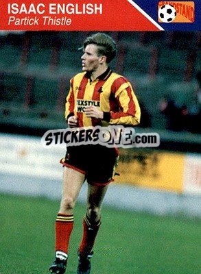 Sticker Isaac English - Footballers 1993-1994 n. 137 - Grandstand