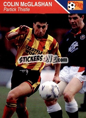 Sticker Colin McGlashan - Footballers 1993-1994 n. 138 - Grandstand