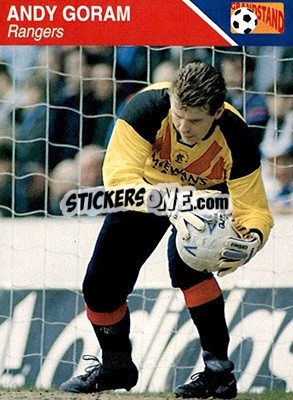 Sticker Andy Goram - Footballers 1993-1994 n. 141 - Grandstand
