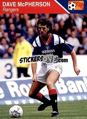Sticker Dave McPherson - Footballers 1993-1994 n. 143 - Grandstand