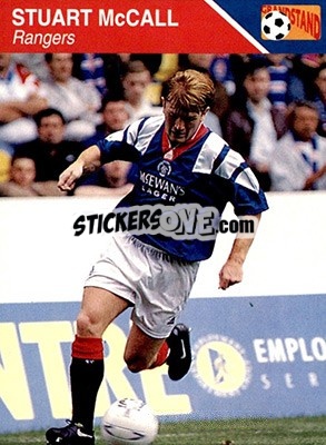 Sticker Stuart McCall - Footballers 1993-1994 n. 145 - Grandstand