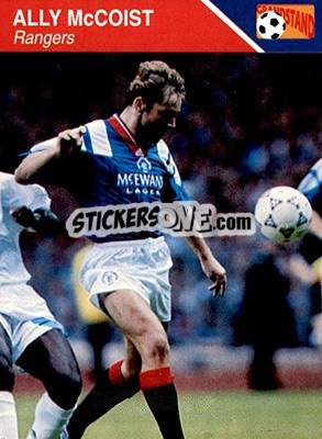 Cromo Ally McCoist - Footballers 1993-1994 - Grandstand