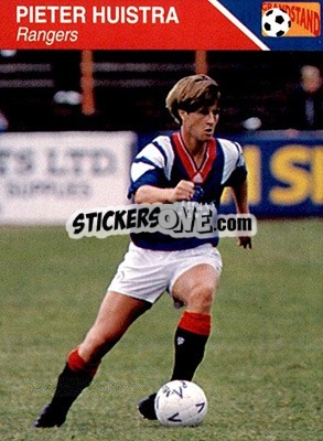 Sticker Pieter Huistra - Footballers 1993-1994 n. 150 - Grandstand