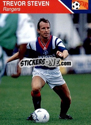 Cromo Trevor Steven - Footballers 1993-1994 - Grandstand