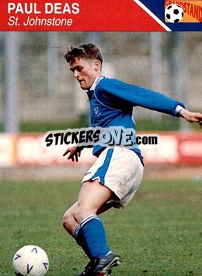 Sticker Paul Deas - Footballers 1993-1994 n. 166 - Grandstand