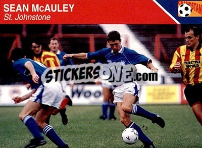 Sticker Sean McAuley - Footballers 1993-1994 n. 167 - Grandstand
