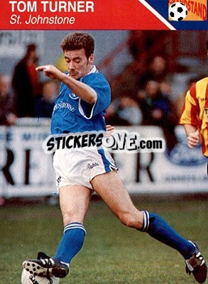 Sticker Tom Turner - Footballers 1993-1994 n. 168 - Grandstand