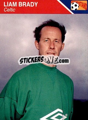 Sticker Liam Brady - Footballers 1993-1994 n. 170 - Grandstand