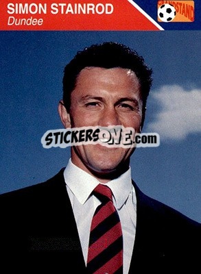 Sticker Simon Stainrod - Footballers 1993-1994 n. 171 - Grandstand