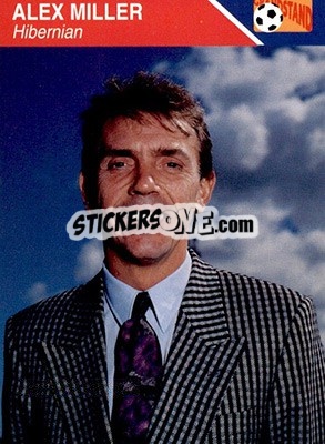 Sticker Alex Miller - Footballers 1993-1994 - Grandstand