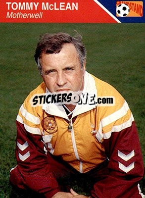 Sticker Tommy McLean - Footballers 1993-1994 - Grandstand