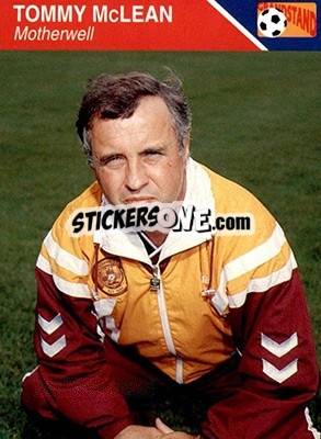 Sticker Tommy McLean - Footballers 1993-1994 n. 176 - Grandstand