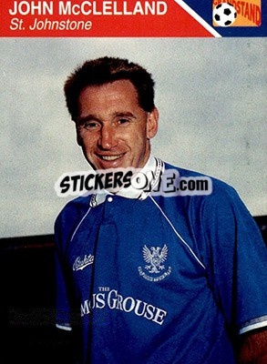 Cromo John McClelland - Footballers 1993-1994 - Grandstand