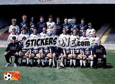 Sticker Dundee - Footballers 1993-1994 n. 183 - Grandstand