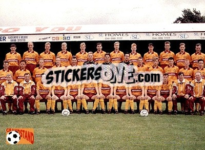 Cromo Motherwell - Footballers 1993-1994 n. 188 - Grandstand