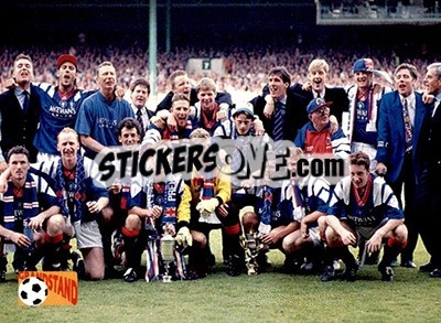 Sticker Rangers - Footballers 1993-1994 n. 191 - Grandstand
