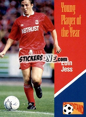 Sticker Eoin Jess - Footballers 1993-1994 n. 196 - Grandstand