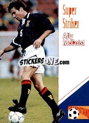 Sticker Ally McCoist - Footballers 1993-1994 n. 198 - Grandstand