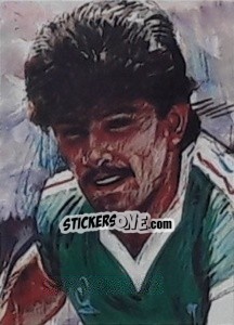 Cromo Luis Flores - Mundial 1986 - Il Giornalino