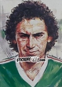 Cromo Hugo Sanchez - Mundial 1986 - Il Giornalino