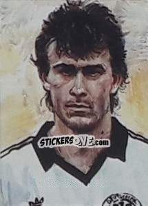 Sticker Pierre Littbarski - Mundial 1986 - Il Giornalino