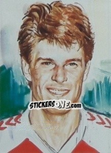 Cromo Michael Laudrup - Mundial 1986 - Il Giornalino