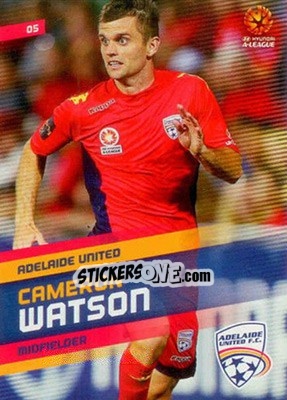 Sticker Cameron Watson - SE Products Australian A-League 2013-2014 - NO EDITOR