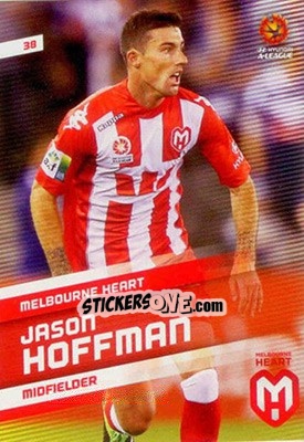 Sticker Jason Hoffman - SE Products Australian A-League 2013-2014 - NO EDITOR