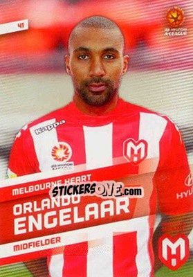Sticker Orlando Engelaar - SE Products Australian A-League 2013-2014 - NO EDITOR