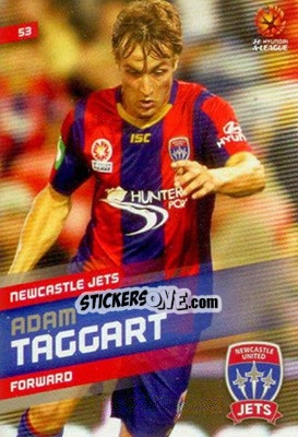 Sticker Adam Taggart - SE Products Australian A-League 2013-2014 n. 53 - NO EDITOR