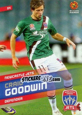 Sticker Craig Goodwin - SE Products Australian A-League 2013-2014 - NO EDITOR