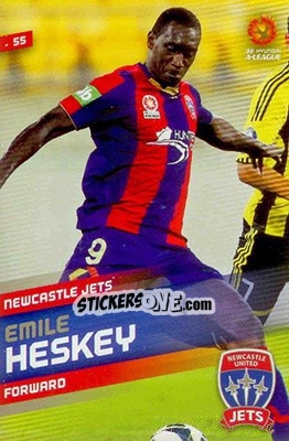 Sticker Emile Heskey - SE Products Australian A-League 2013-2014 - NO EDITOR