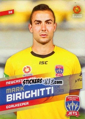 Figurina Mart Birighitti - SE Products Australian A-League 2013-2014 - NO EDITOR