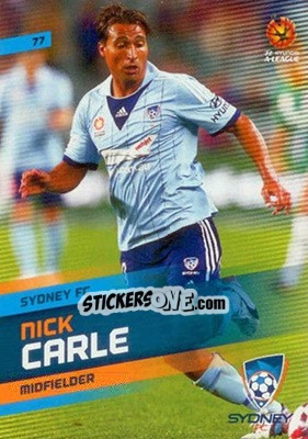 Cromo Nick Carle - SE Products Australian A-League 2013-2014 - NO EDITOR