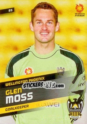 Sticker Glen Moss - SE Products Australian A-League 2013-2014 - NO EDITOR