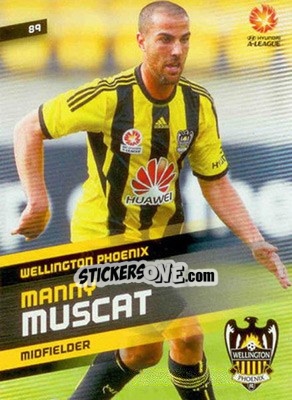 Sticker Manny Muscat - SE Products Australian A-League 2013-2014 - NO EDITOR