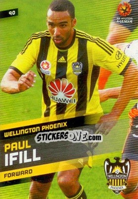 Sticker Paul Ifill - SE Products Australian A-League 2013-2014 - NO EDITOR