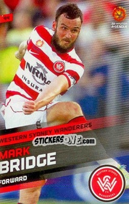 Cromo Mark Bridge - SE Products Australian A-League 2013-2014 - NO EDITOR