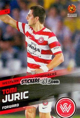 Sticker Tomi Juric - SE Products Australian A-League 2013-2014 n. 97 - NO EDITOR