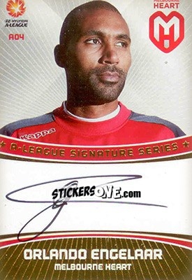 Sticker Orlando Engelaar - SE Products Australian A-League 2013-2014 - NO EDITOR