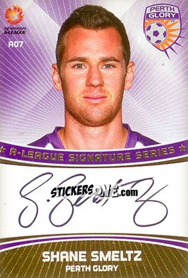 Sticker Shane Smeltz - SE Products Australian A-League 2013-2014 - NO EDITOR