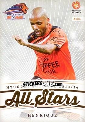 Figurina Henrique - SE Products Australian A-League 2013-2014 - NO EDITOR