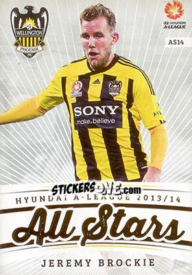 Figurina Jeremy Brockie - SE Products Australian A-League 2013-2014 - NO EDITOR