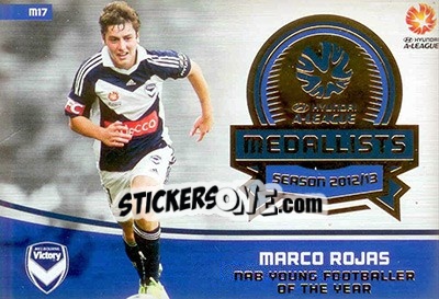 Cromo Marco Rojas - SE Products Australian A-League 2013-2014 - NO EDITOR