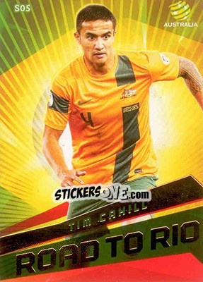 Sticker Tim Cahill - SE Products Australian A-League 2013-2014 n. S5 - NO EDITOR