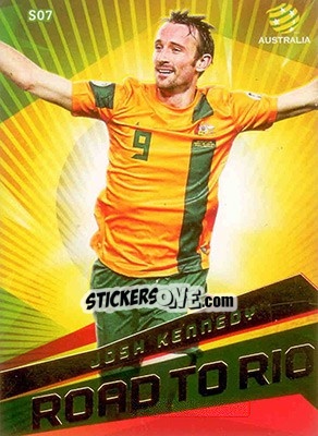 Cromo Josh Kennedy - SE Products Australian A-League 2013-2014 - NO EDITOR