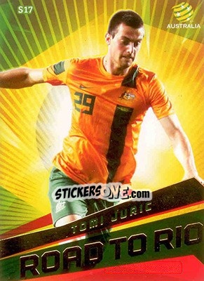 Cromo Tomi Juric - SE Products Australian A-League 2013-2014 - NO EDITOR