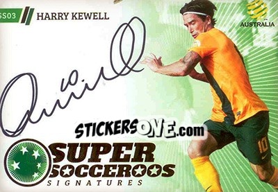 Cromo Harry Kewell - SE Products Australian A-League 2013-2014 - NO EDITOR