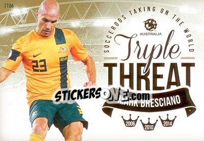 Sticker Mak Bresciano - SE Products Australian A-League 2013-2014 - NO EDITOR
